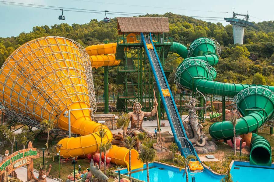 la zone de loisirs Sun World Hon Thom