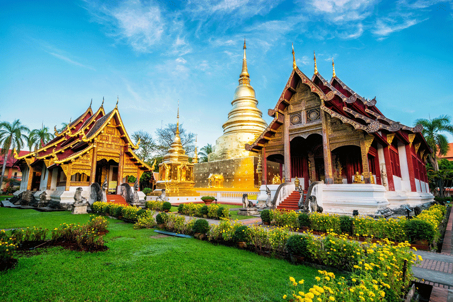 séjour nature en Thailande - temples à Chiang Mai