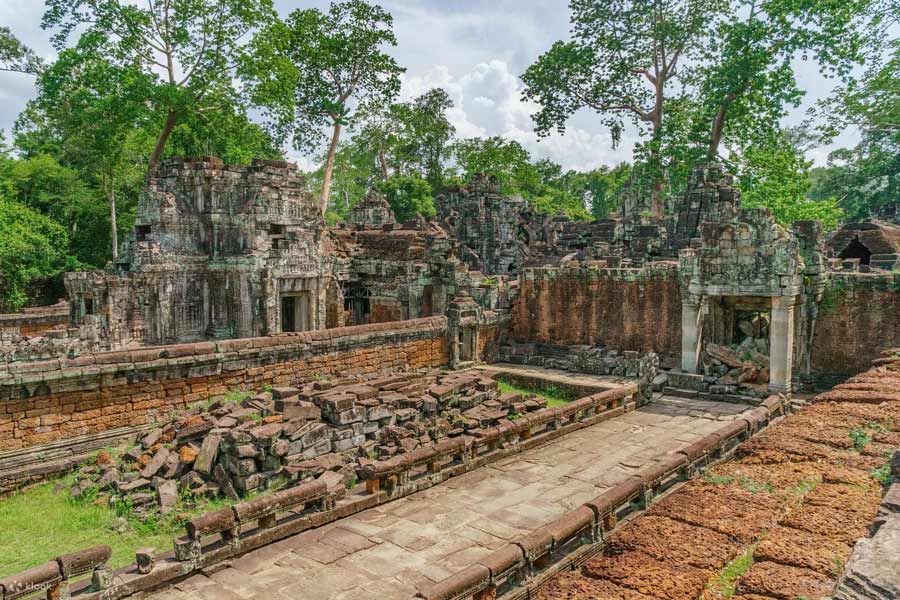 La localisation du temple de Preah Vihear