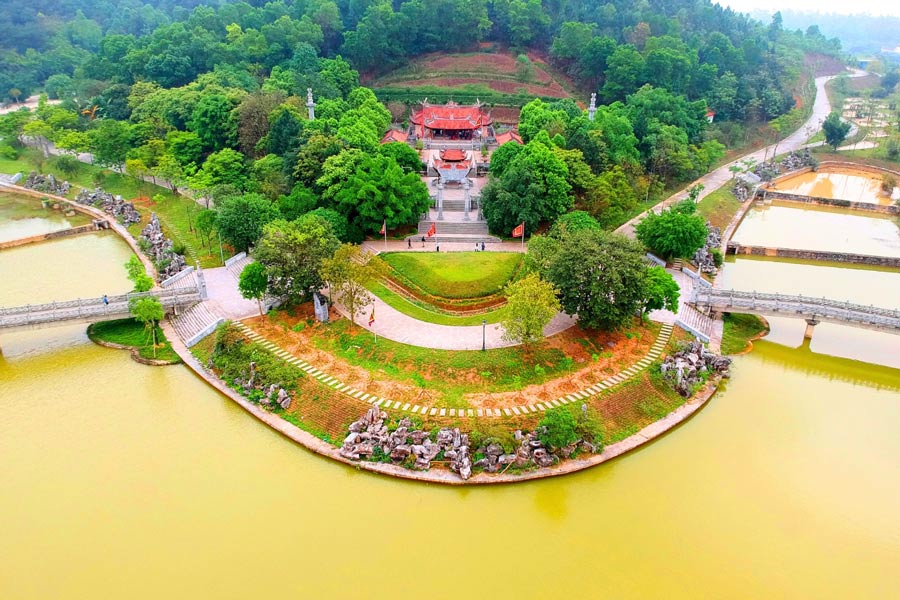 Temple des Rois Hung - Temple dédié à l'Ancestral National Lac Long Quan