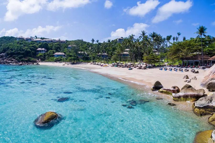 Les plages de Koh Samui sont très propices à la détente