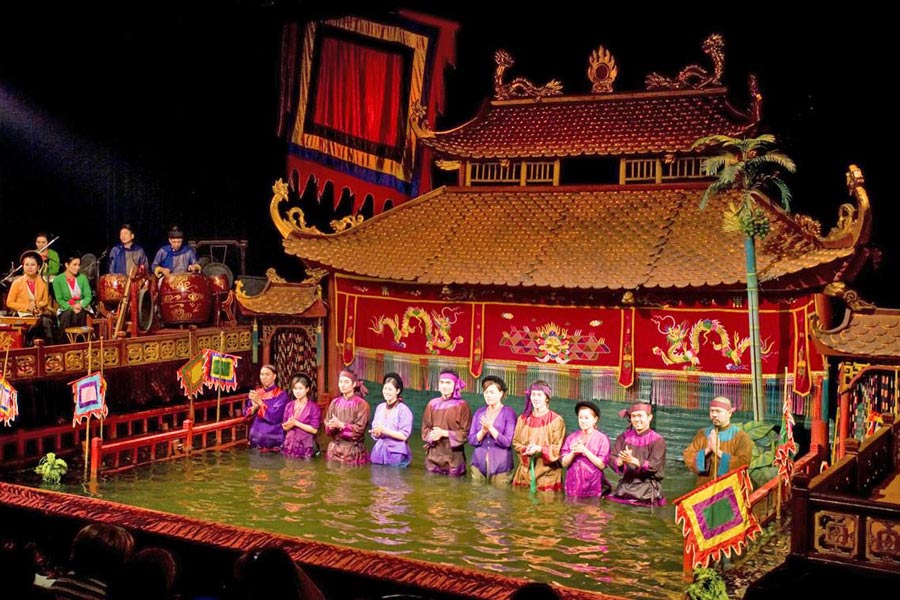 Le théâtre de marionnettes sur l'eau de Thang Long