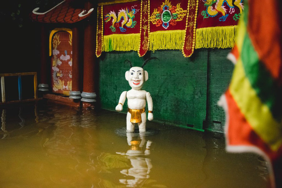 Théâtre de marionnettes sur l'eau de Thang Long