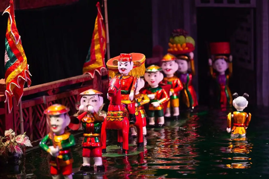 Théâtre de marionnettes sur l'eau de Thang Long