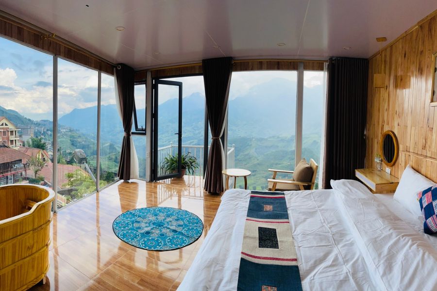 un séjour chez l'habitant avec vue panoramique est une expérience formidable