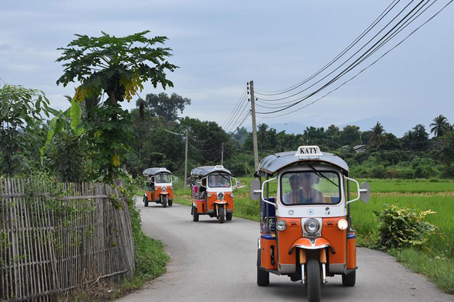 Le Tuk Tuk à Lamphun