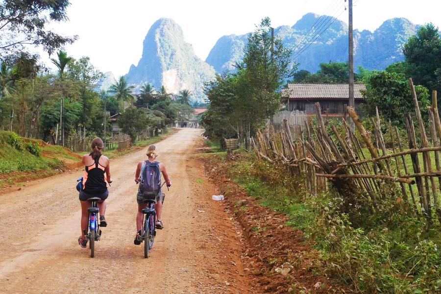 Ville de Vang Vieng