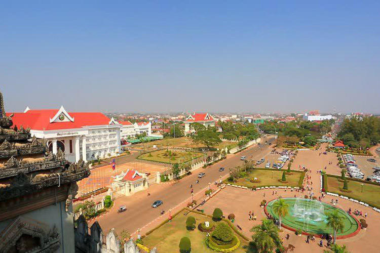 Viantiane - une ville de quiétude