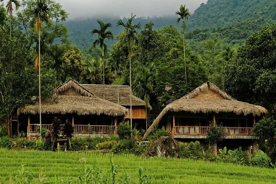 Village de Don à Pu Luong