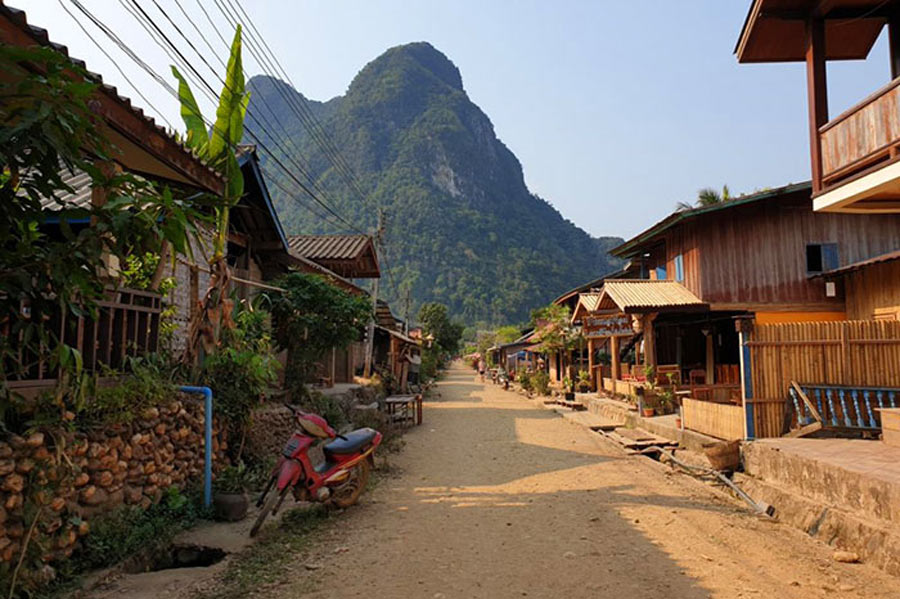 La beauté paisible du village Muang Ngoi