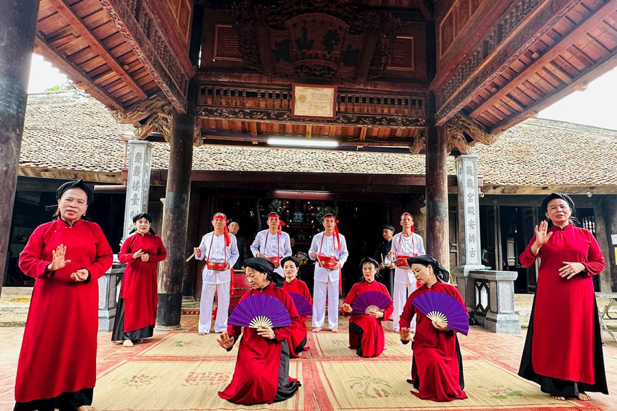 Le chant Xoan, patrimoine immatériel unique de la ville antique de Hung Lo