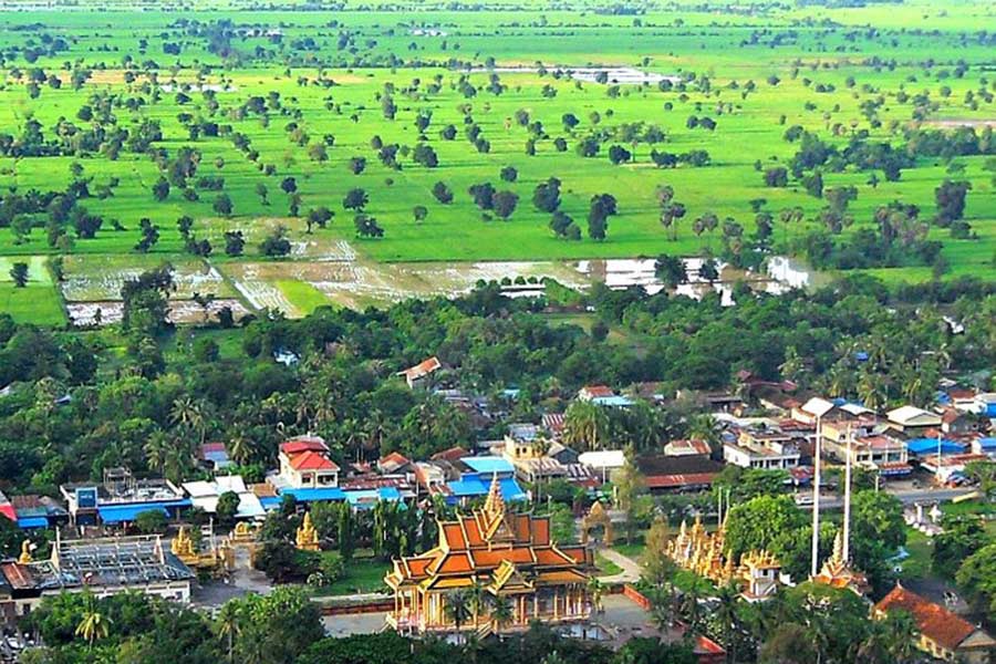 La Ville de Battambang une ville historique de l'ouest du Cambodge