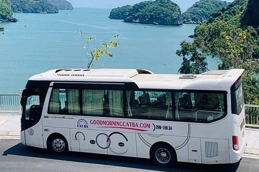 Visiter l'ile de Cat Ba en bus