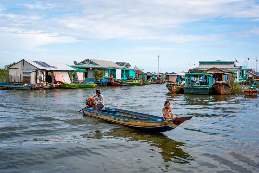 Tonlé Sap mérite d'être visiter grâce sa nature et sa culture rurale 