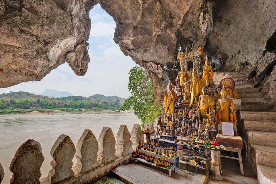 Grotte de Pak Ou à Luang Prabang