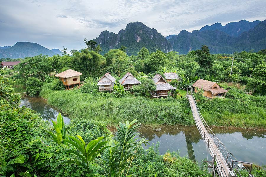 N'oubliez pas de faire une exploration à vélo à Vang Vieng