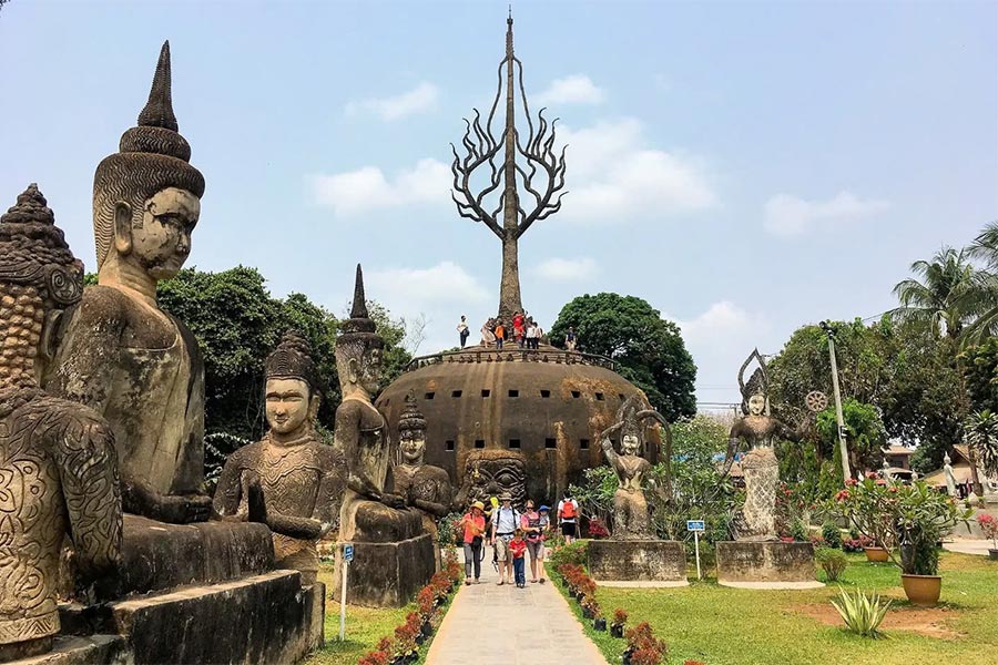 Le dernier jour de votre voyage au Laos une semaine, visitez Vientiane