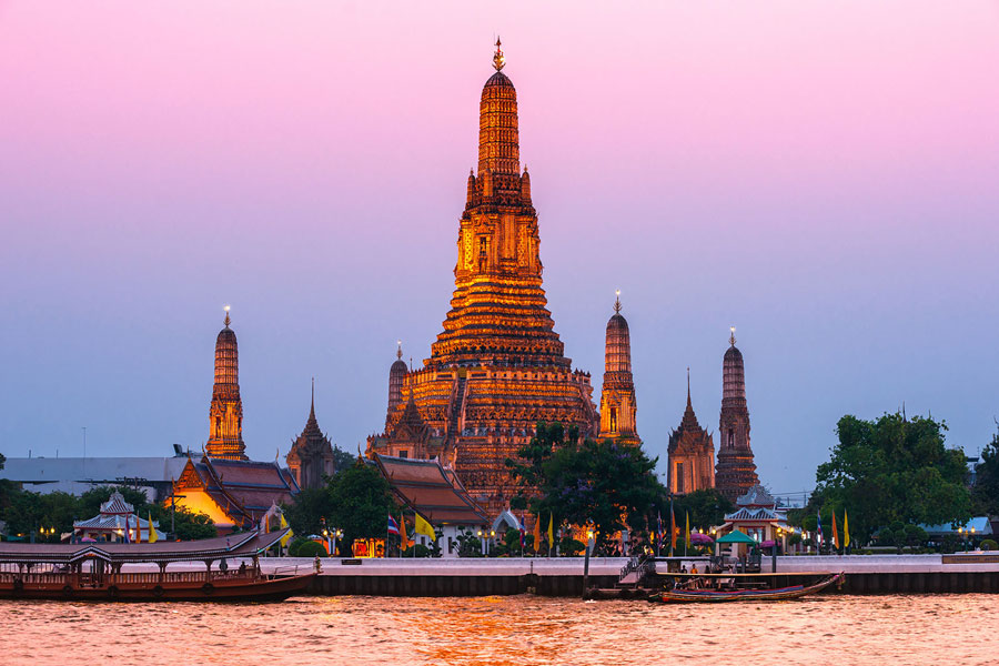 Bangkok est une attraction dans le voyage en Thailande en 4 jours 