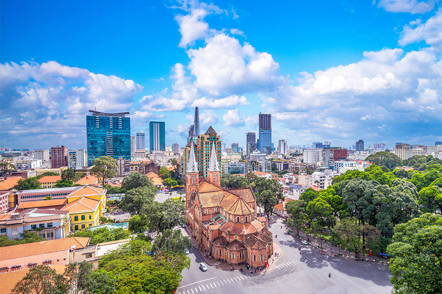 Voyage du Vietnam à la Thailande : Hochiminh ville