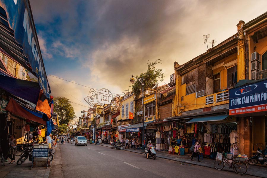 Le vieux quartier est une incontournable lors du voyage au Vietnam en 10 jours