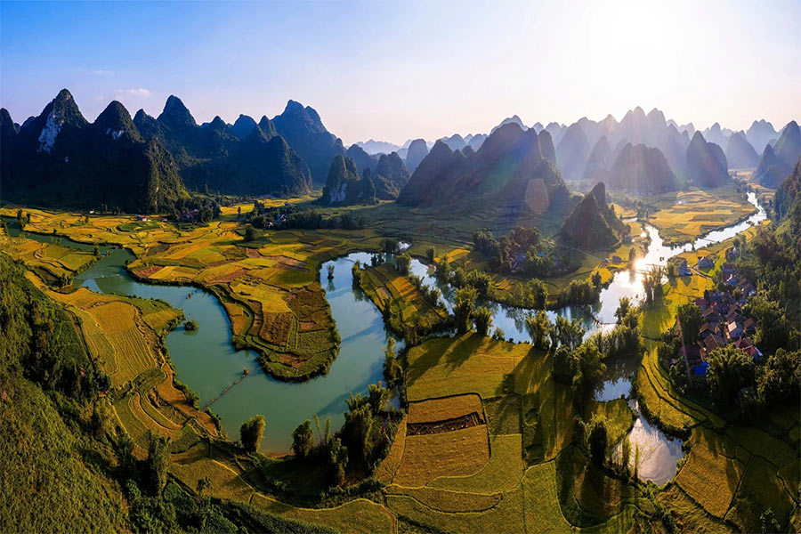 Voyage du Vietnam à la Thailande : Géoparc de Non Nuoc Cao Bang