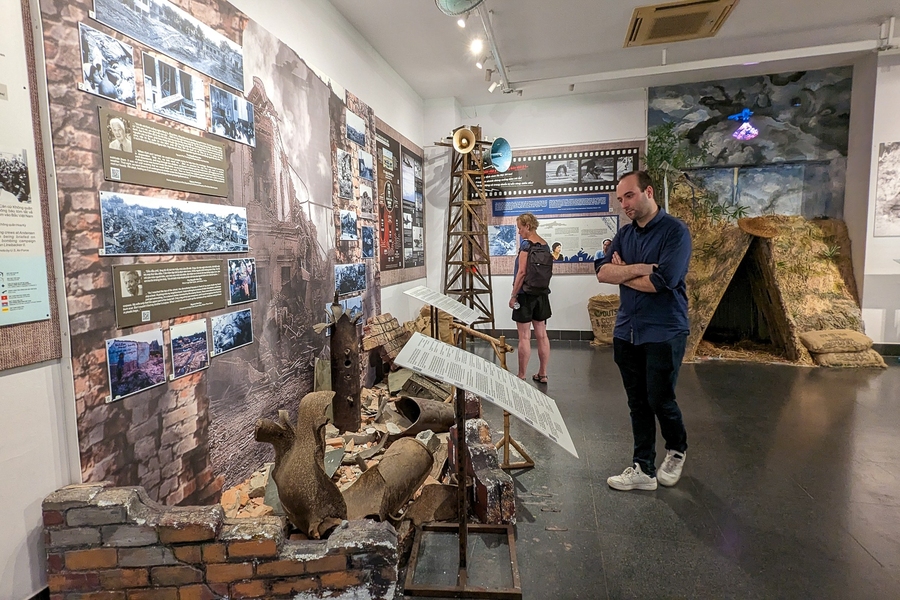 Visiter des musées n’est pas une mauvaise idée lors de voyager au sud du Vietnam pendant la saison des pluies.