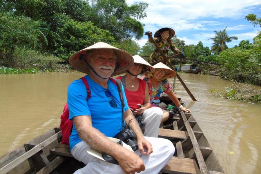 Naviguer sur le Mékong est un moment idéal pour voyager au sud du Vietnam pendant la saison des pluies