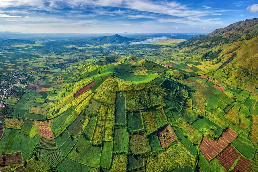 Voyager dans la région montagneuse du Vietnam, Hauts Plateaux du Centre