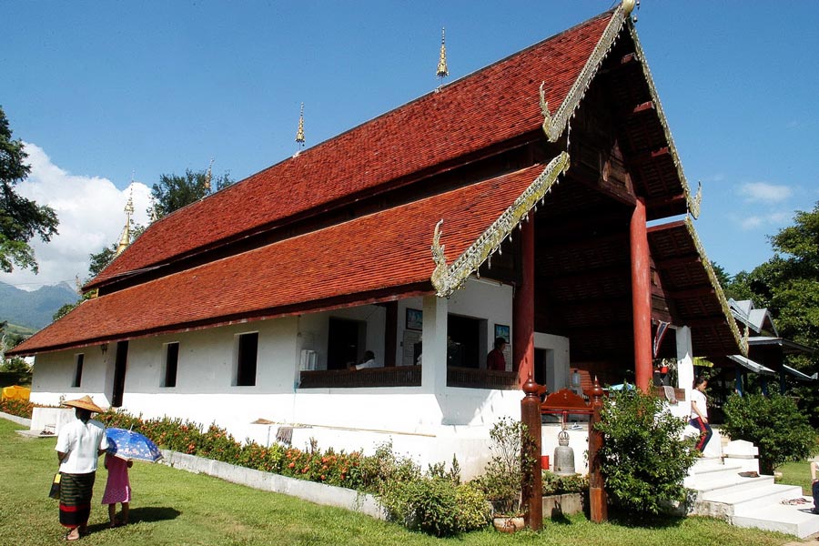 Wat Nam Hoo est un ancien tample à Pai, Mae Hong Son