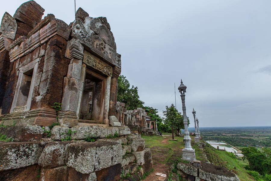 Wat Phnom Robath a subi 4 restaurations