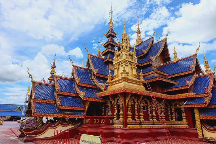 Déplacement à Wat Phiphat Mongkol 