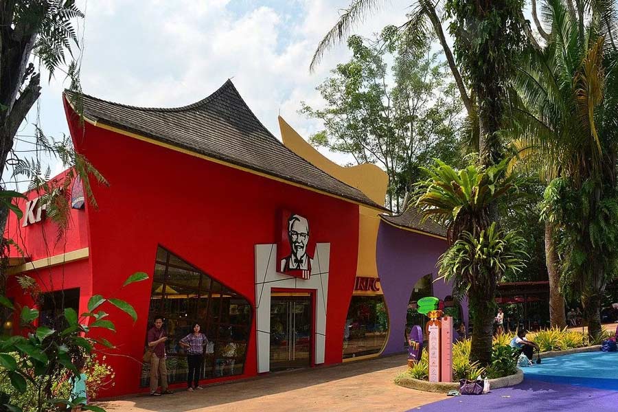 KFC au Zoo de Singapour