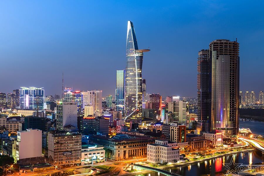 Ho Chi Minh-Ville est une métropole animée au cœur du sud du Vietnam