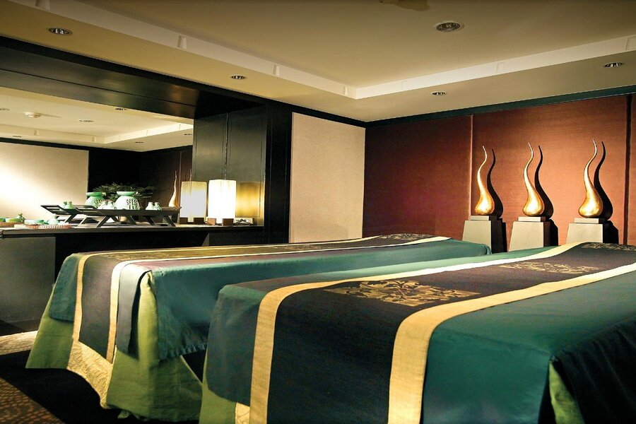 Espace cosy et luxueux au Banyan Tree Spa