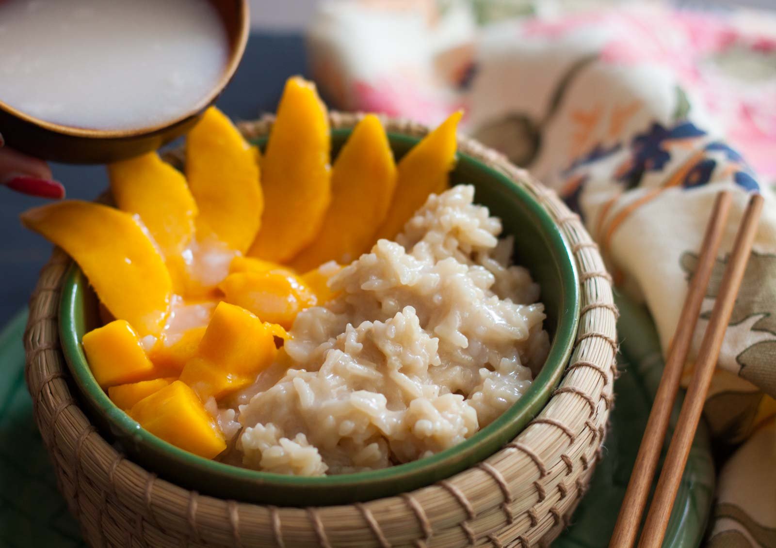 Sticky rice - Riz gluant thaï - Au Pays des Piments