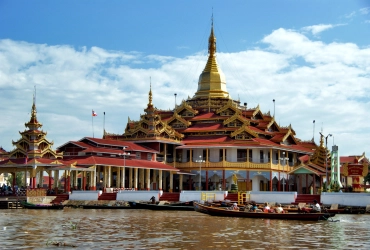 Lac Inle – Nuit au monastère de Mine Thauk (B, L, D)