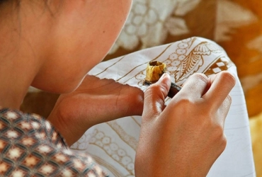 Ubud - Cours de Batik (B)