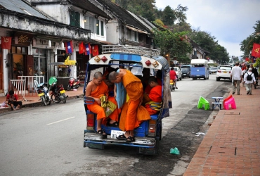 Visite de Luang Prabang en tuk tuk (B)