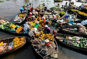 HCMV - Marché flottant de Cai Be - Vinh Long - Can Tho (B)