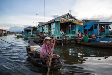 Siem Reap – Tonlé Sap – Visite de la ville - Guide - (B)