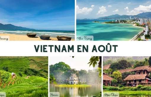 Meilleurs endroits à visiter au Vietnam en août