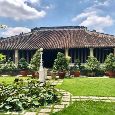 Site écologique des maisons anciennes de Vinh Long