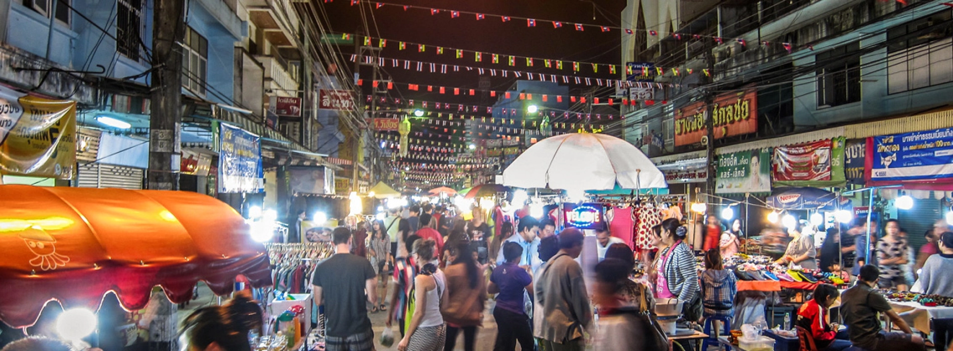 Bazar de nuit de Chiang Rai