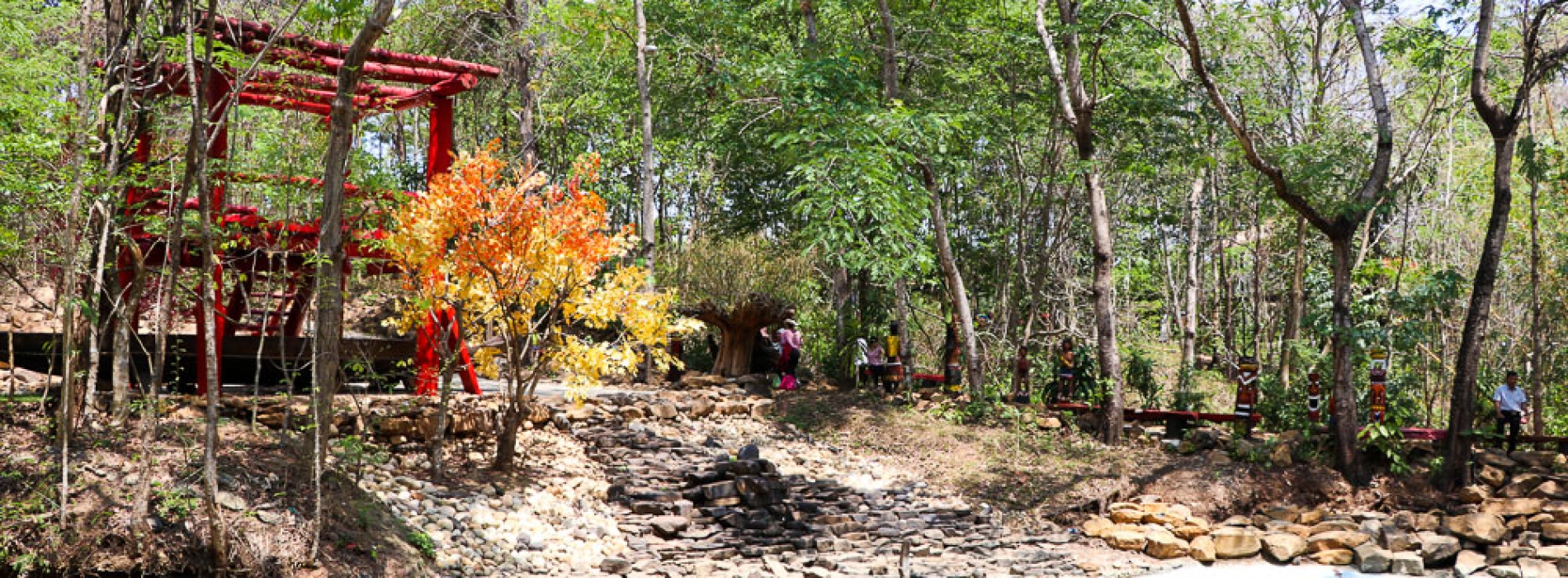 La zone touristique de Troh Bu