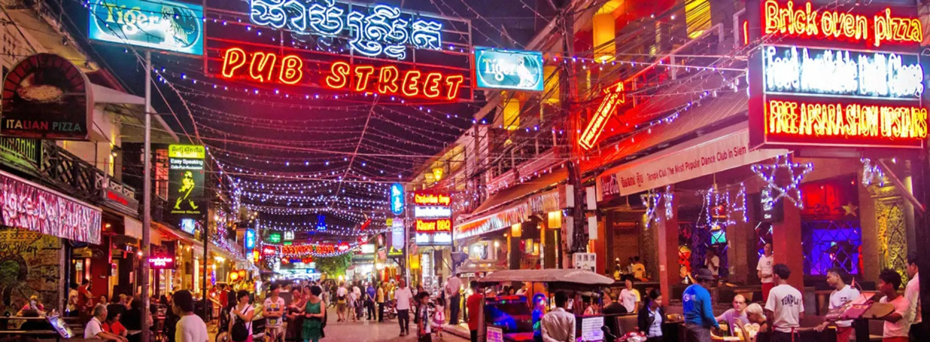 Pub Street à Siem Reap