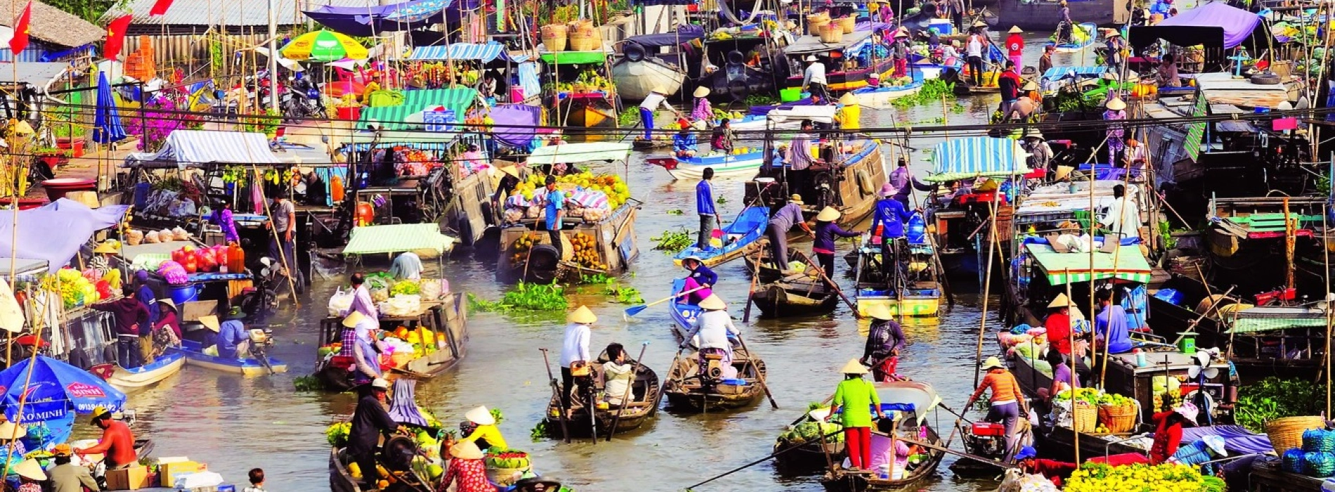 Top 5 des meilleurs marchés flottants au Vietnam