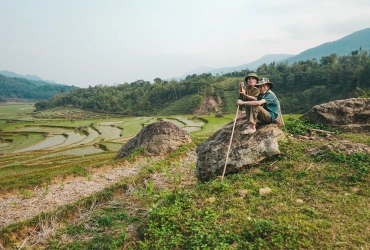 Village de Hang Kia - Village de Van (B,L,D) - Randonnée 22 km