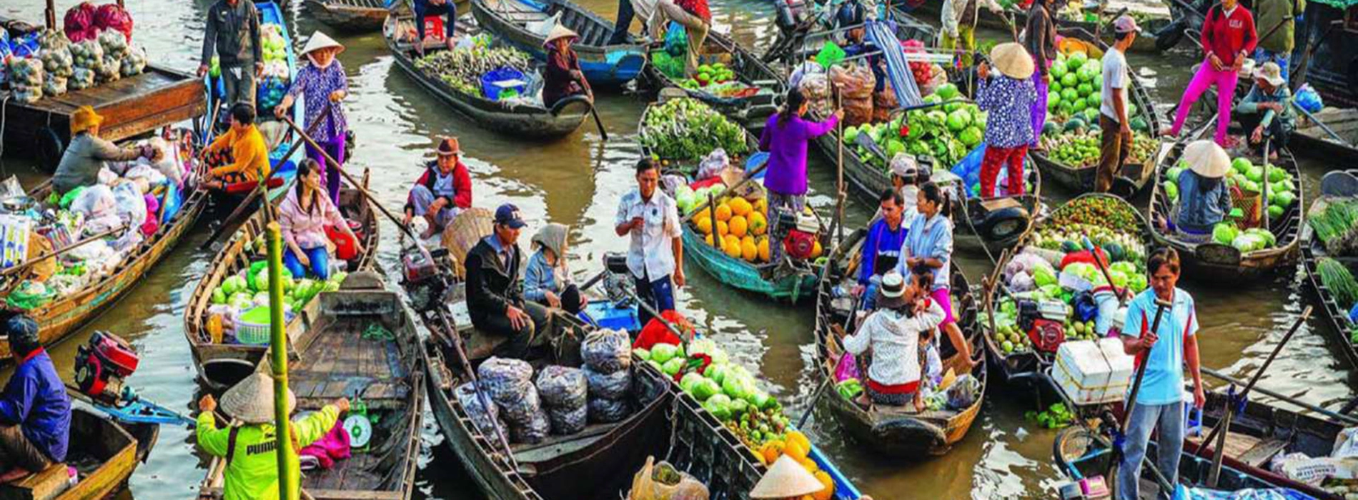 Marché flottant de Cai Be