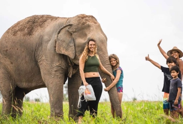 Chiang Mai – Elephant Jungle Sanctuary (Tour collectif) (B, L)