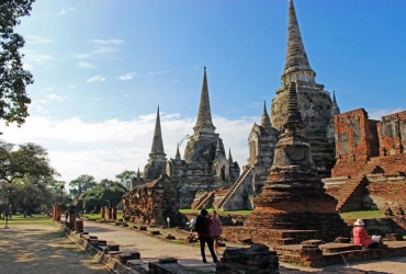 Ayutthaya – Visites – Train de nuit pour Chiang Mai (B)